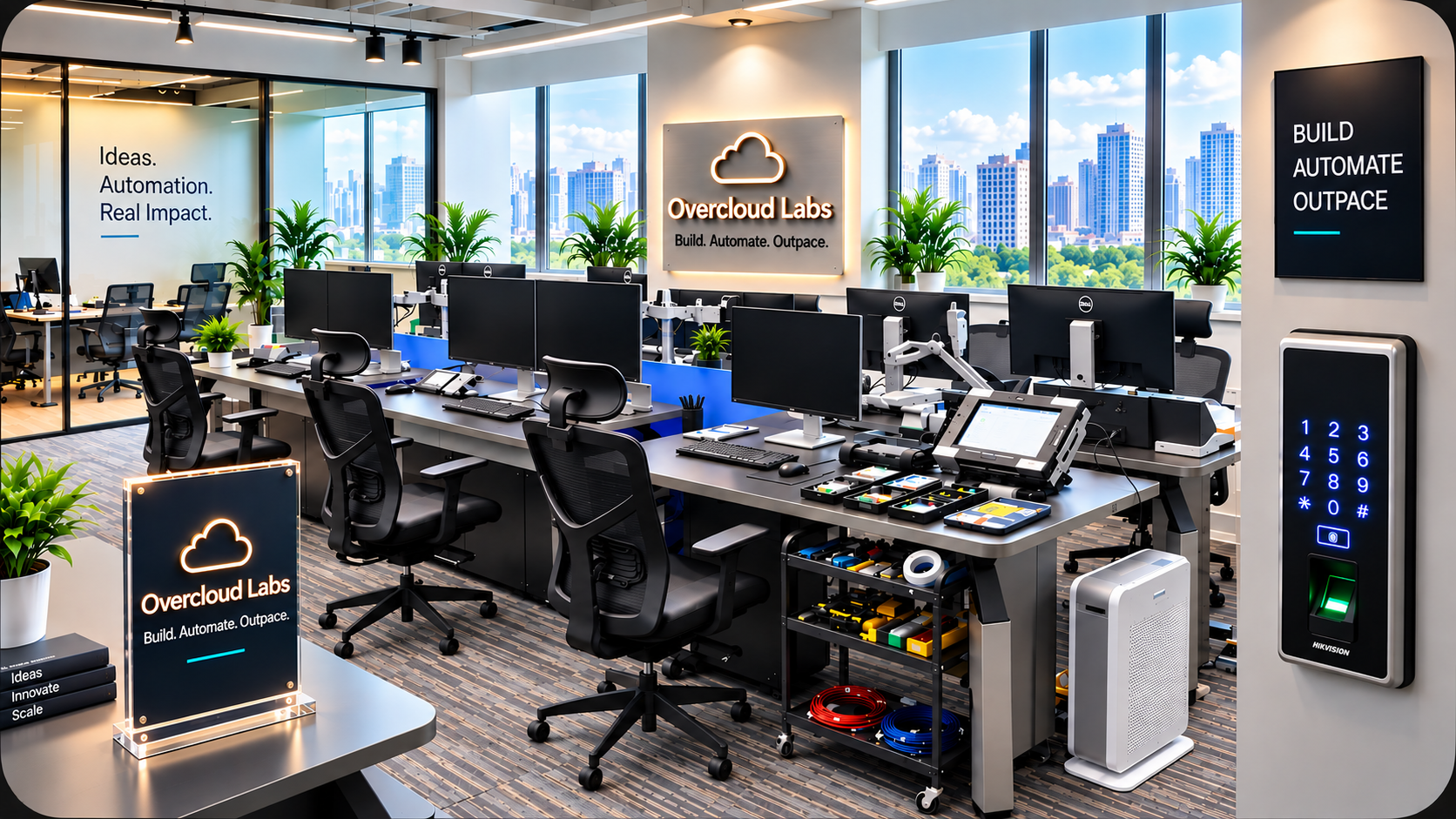 Overcloud Labs workspace